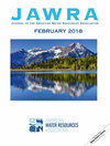 JOURNAL OF THE AMERICAN WATER RESOURCES ASSOCIATION雜志封面